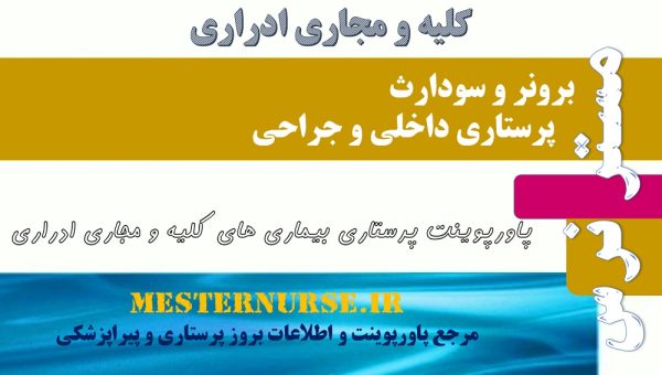 پاورپوینت پرستاری بیماری های کلیه و مجاری ادراری