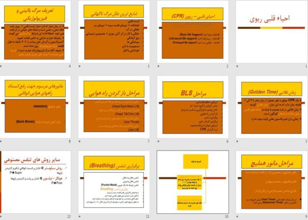 پاورپوینت پرستاری احیاء قلبی ریوی