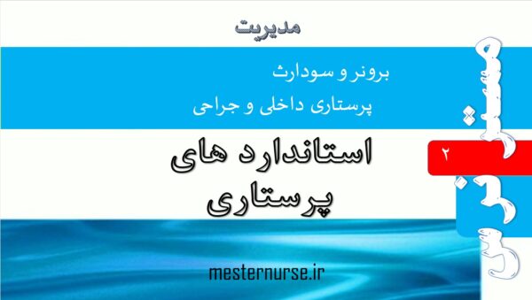 پاورپوینت استاندارد های پرستاری