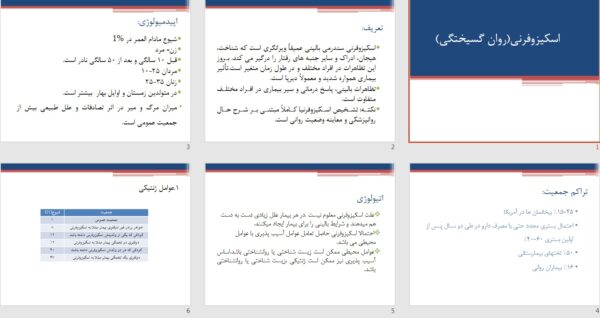 پاورپوینت پرستاری اسکیزوفرنی (روان گسیختگی) - تصویر 2