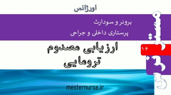 پاورپوینت پرستاری ارزیابی مصدوم ترومایی