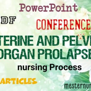 UTERINE PROLAPSE PPT